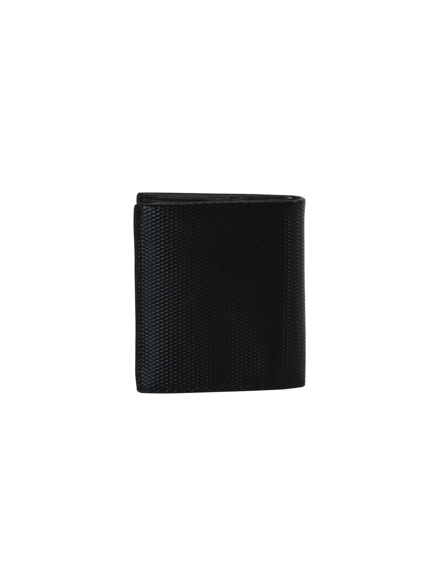 Portafogli in pelle nero a tre ante K50K509191 BAX Calvin Klein 