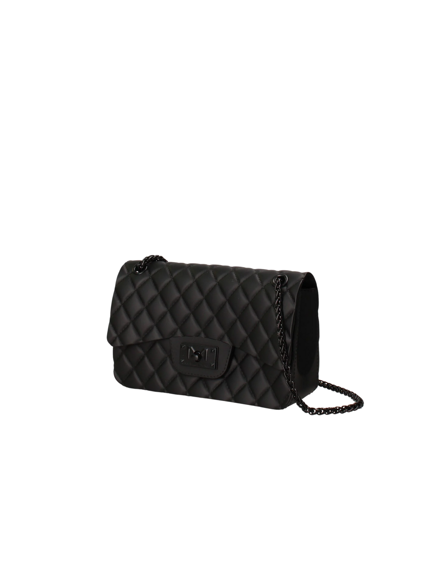 Borsa "Flat Falcon S" Marc Ellis nera tono su tono FLATFALC.S BLK/BLK Marc Ellis 