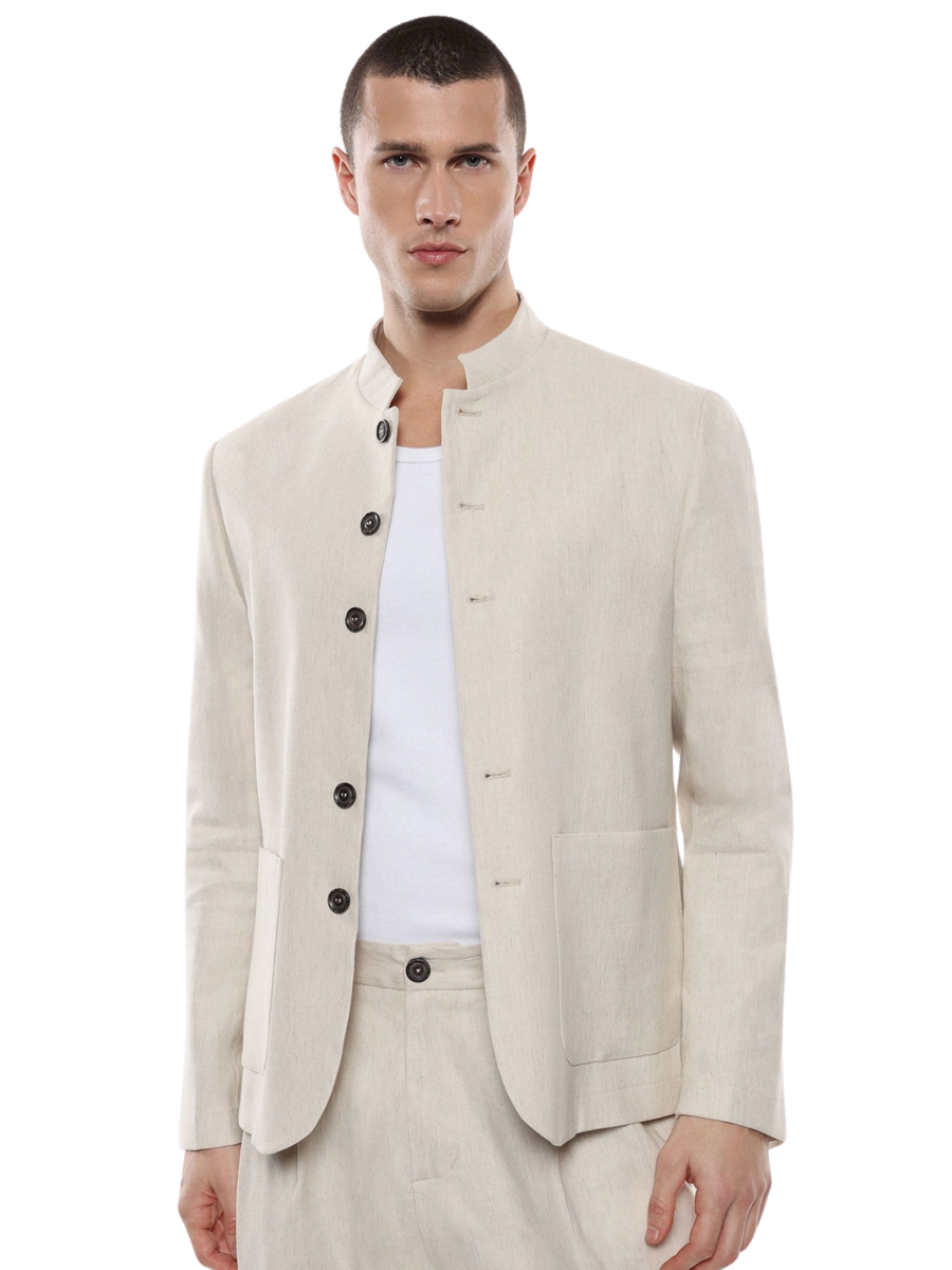 Blazer con colletto mao Imperial naturale JZDSJAA NATURALE Imperial 