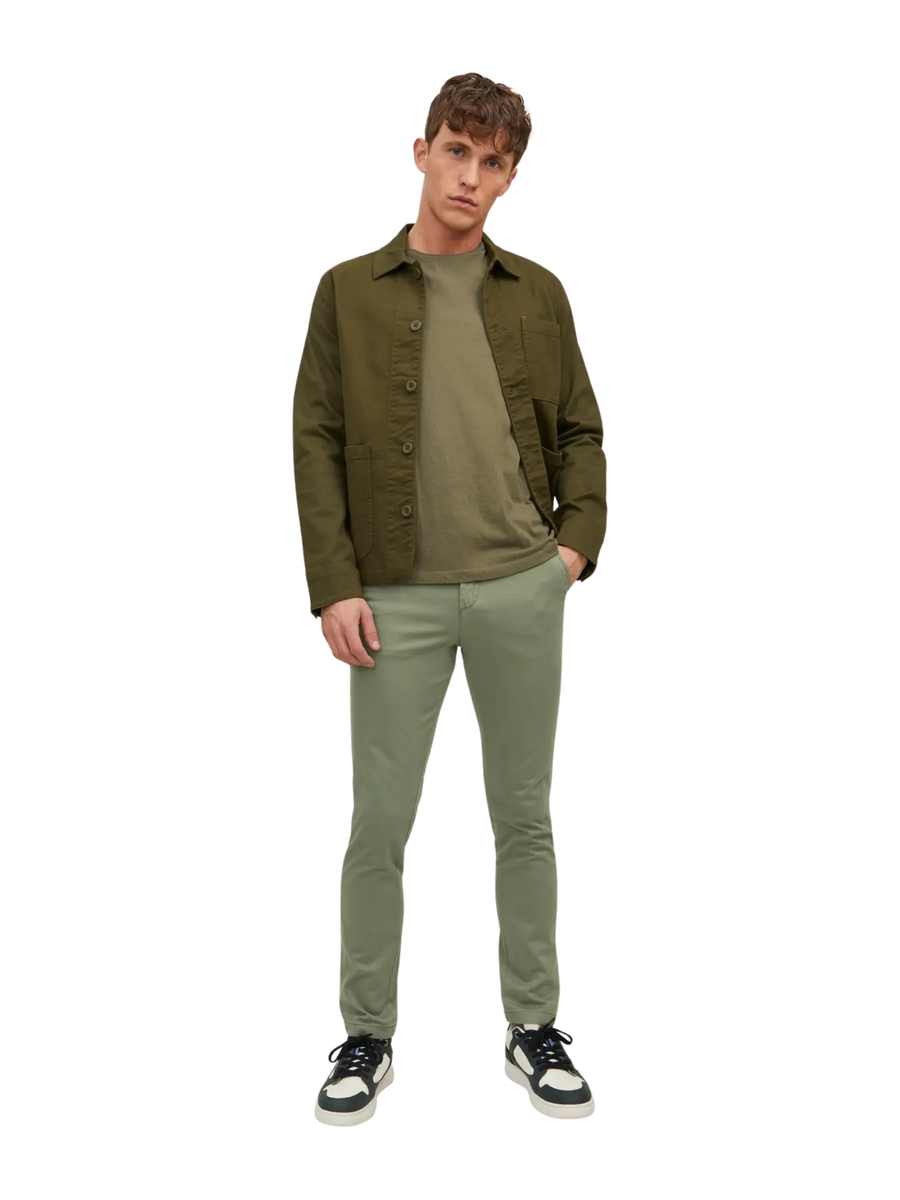 Pantalone Jack & Jones verde 12150148 Deep Lichen Green Jack & Jones 