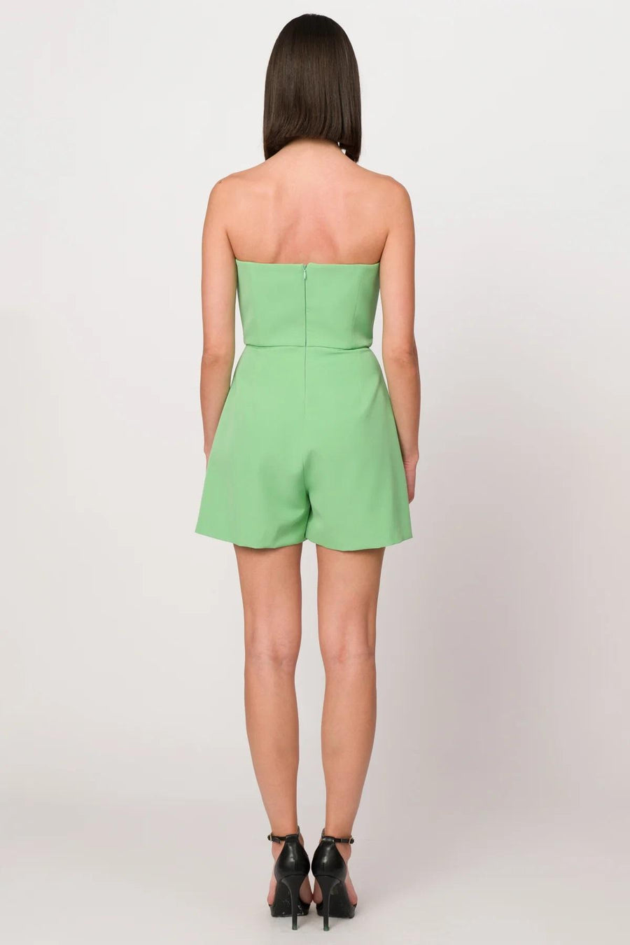 Tuta jumpsuit corta menta SILTU612 MENTA Silence Limited 