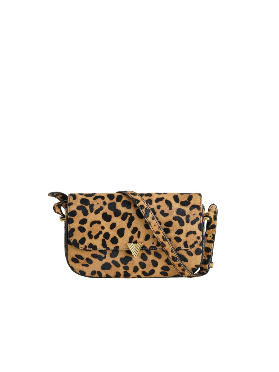 Borsa Vicolo leopardata effetto cavallino XF0004 LEO Vicolo 