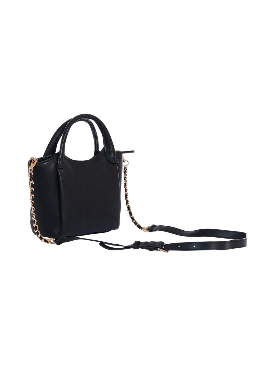Borsa " samba s" Marc Ellis nera con dettagli dorati SAMBA S BLK/GOLD Marc Ellis 