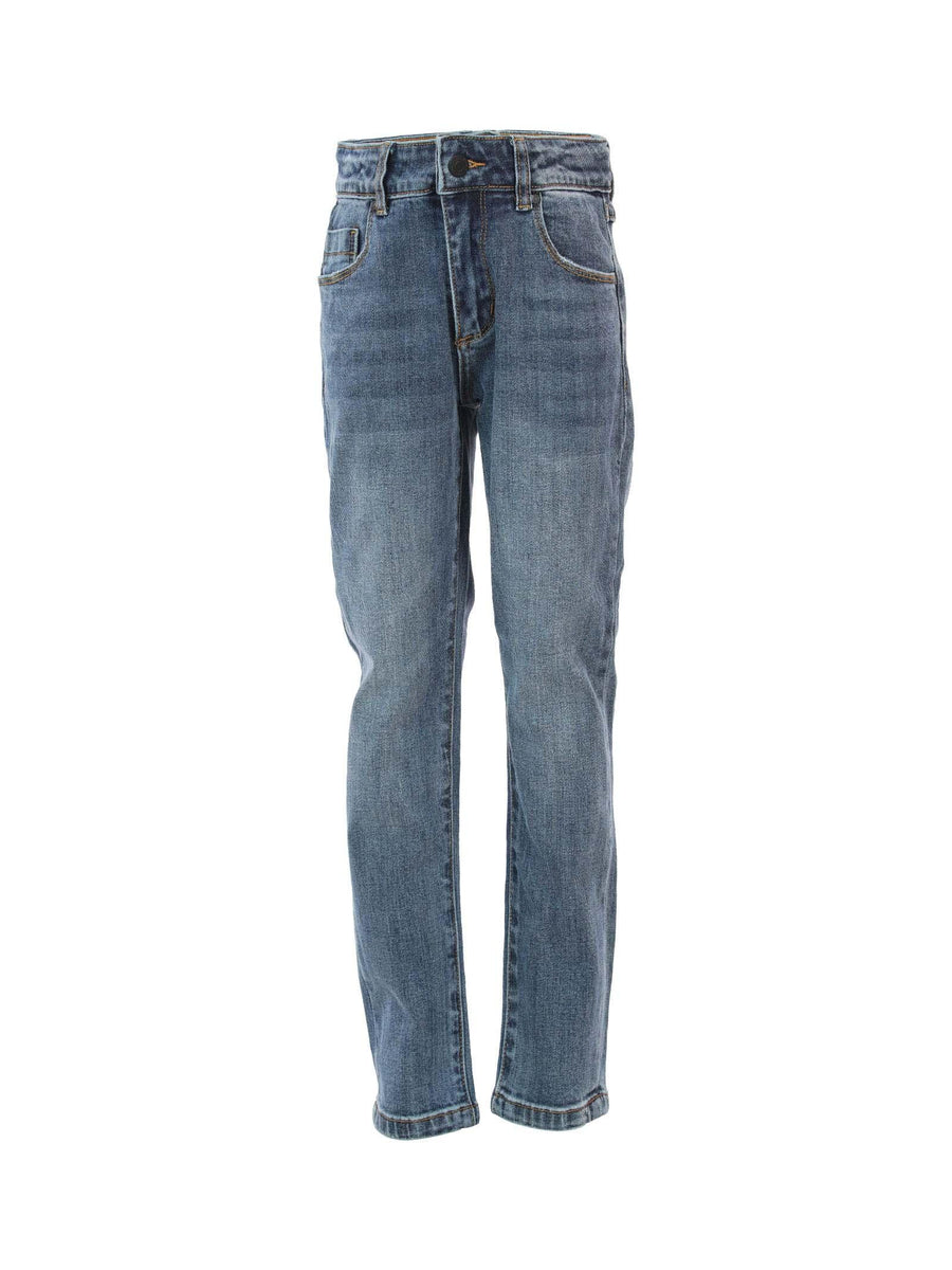 Jeans in denim lavaggio scuro gamba dritta e stretta RW457 DNM Refrigiwear 