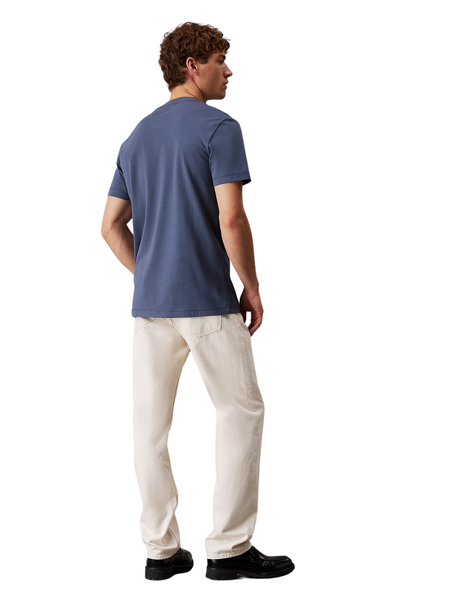 T-Shirt Calvin Klein grisaille in jersey pesante con monogram J30J326683 PCP Calvin Klein 