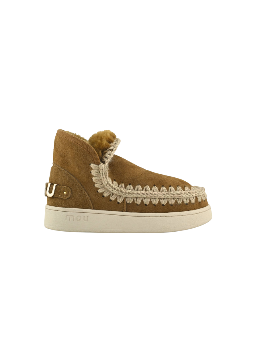 Mou "New Eskimo Sneaker Suede - let" cognac MU.FW741001A COG Mou 