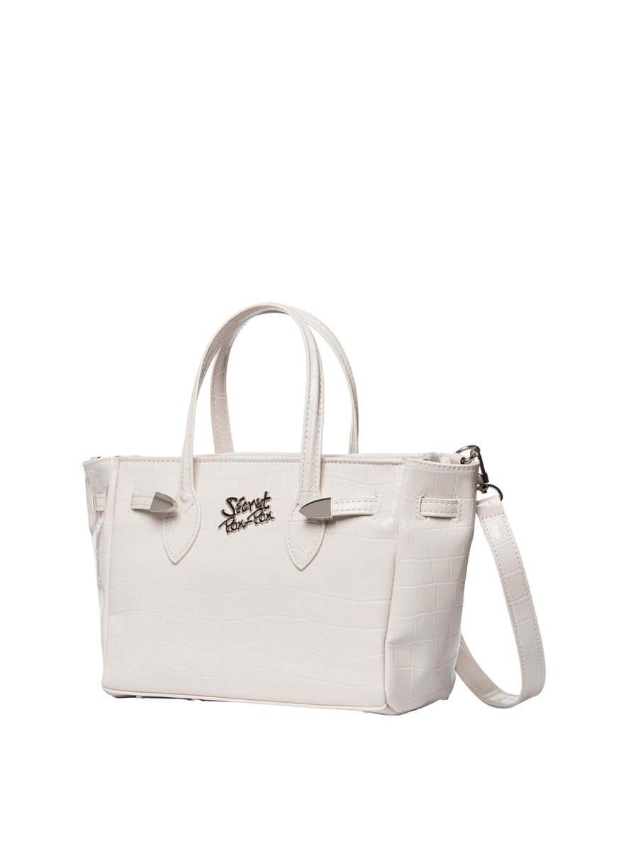 Borsa "Marlene mini" Secret Pon Pon bianca MARLENE MINI BUTTER Secret Pon Pon 