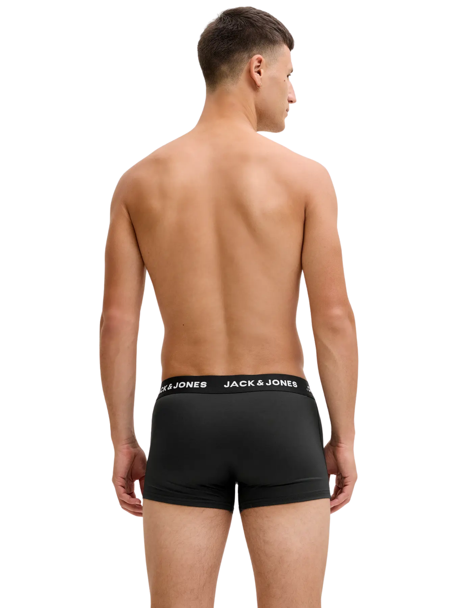 Set boxer Jack & Jones nero con logo 12204876 BLACK Jack & Jones 