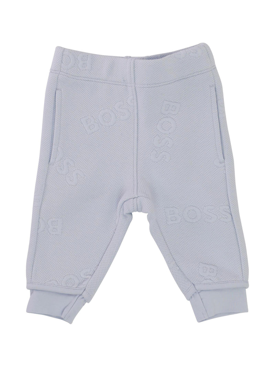 Panta leggins azzurro J94318 BLU Boss 