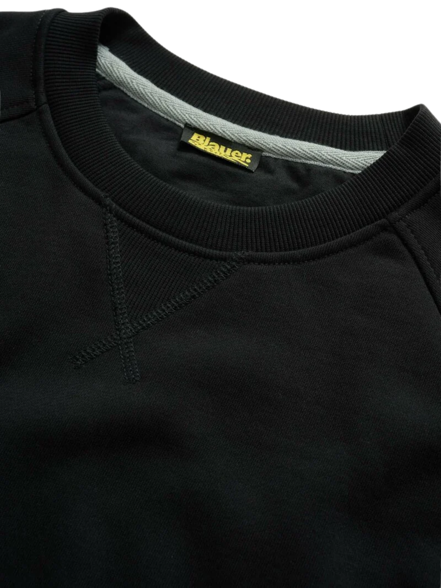 Felpa "Birch" Blauer nera BLUF03185 999 Blauer 