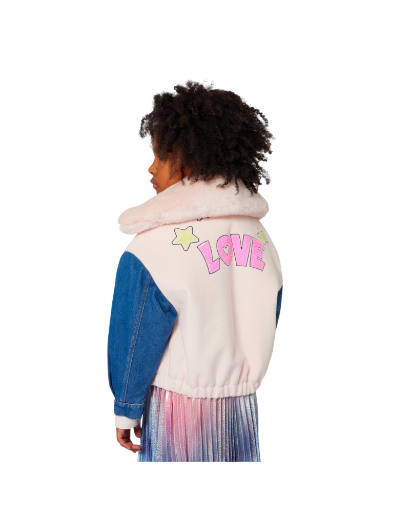 Gonna plissé Billie Blush multicolor effetto arcobaleno glitter U21588 Z41 Billie Blush 