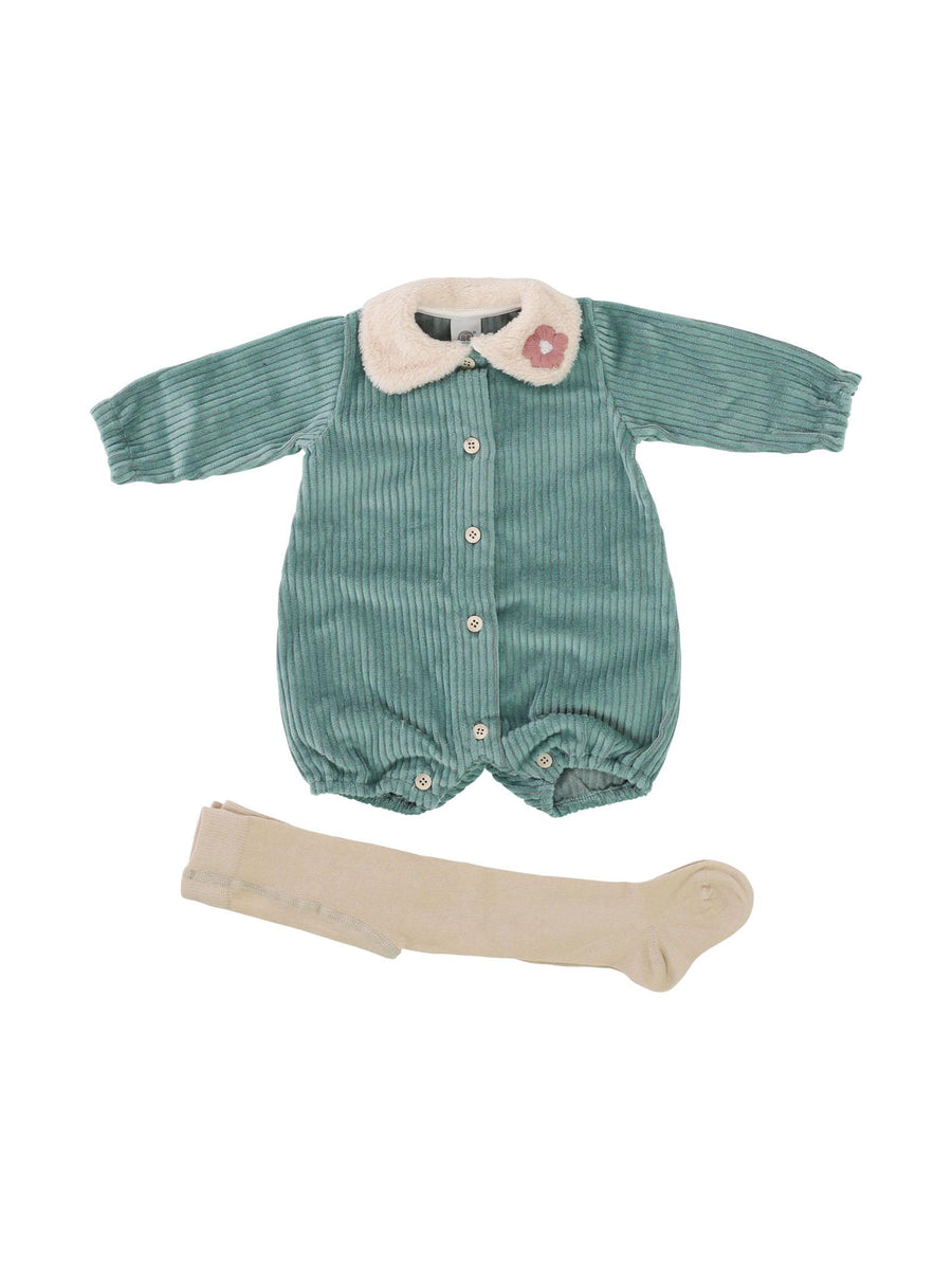 Tutina scamosciata verde oliva IF3715 C6OLIV Marlù 