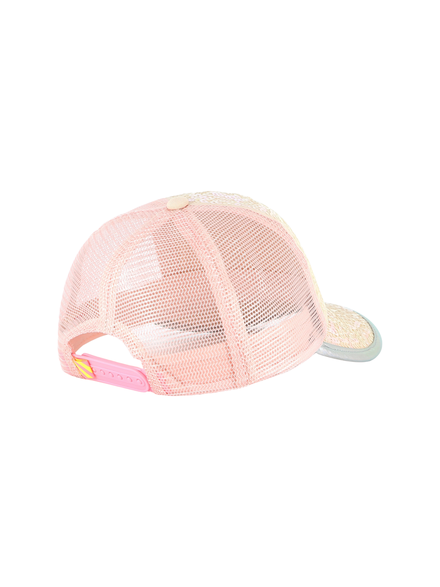 Cappello Billie Blush rosa con paillettes e gelato decorativo U20759 45S Billie Blush 