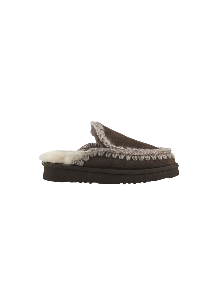 Mou "Eskimo Slipper Suede" marrone pepper MU.FW101125A BRPEP Mou 