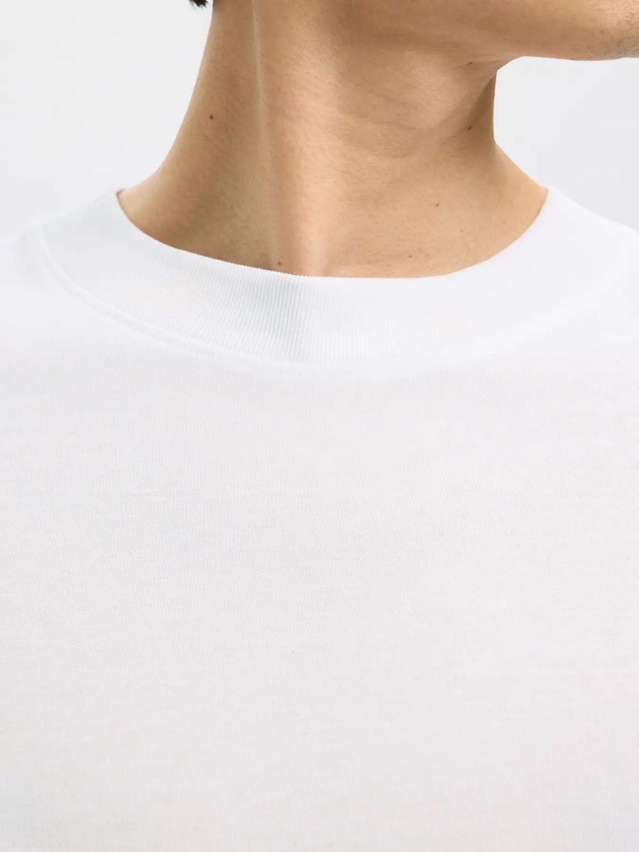 T-Shirt Selected bianca 16077385 WHITE Selected 