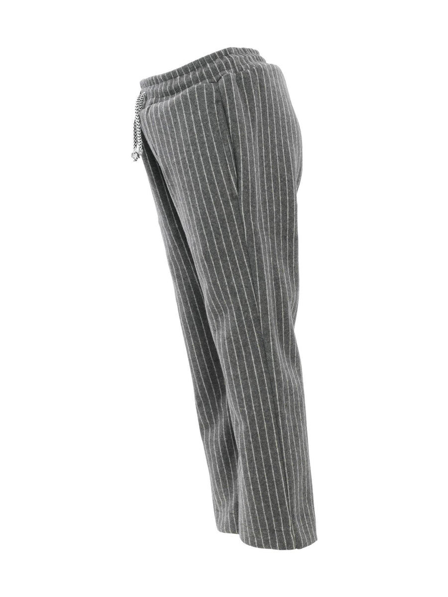 Pantalone grigio gessato MR1910 ANTR Manuel Ritz 