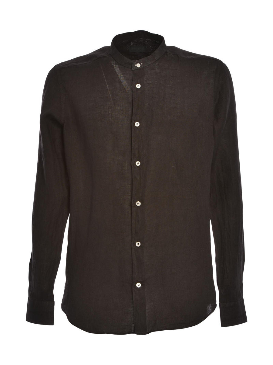 Camicia Guru nero FS049MC309 20 Mastricamiciai 