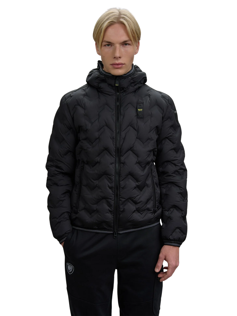 Giubbino ad angoli "Piery" Blauer nero BLUC03233 999TB Blauer 