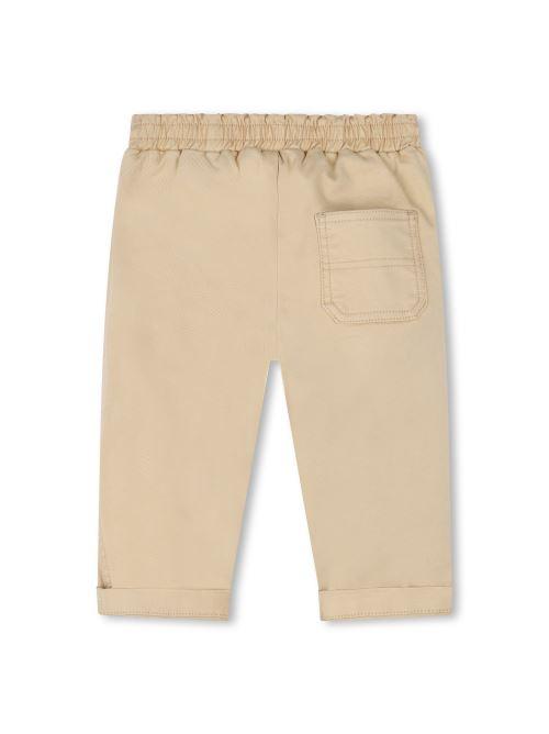 Pantalaccio Kenzo beige con logo giallo K60510 21D Kenzo 