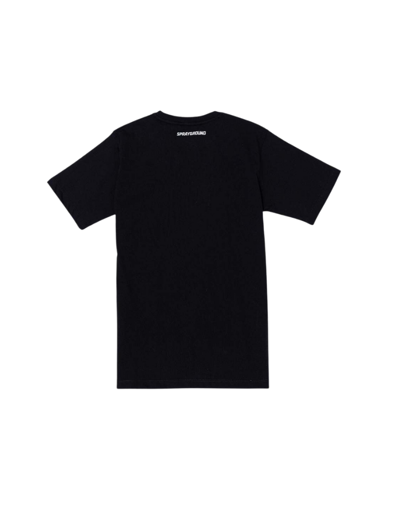 T-Shirt "Sharks in Paris characters sneakin" Sprayground nera SPY1343 BLK Sprayground 