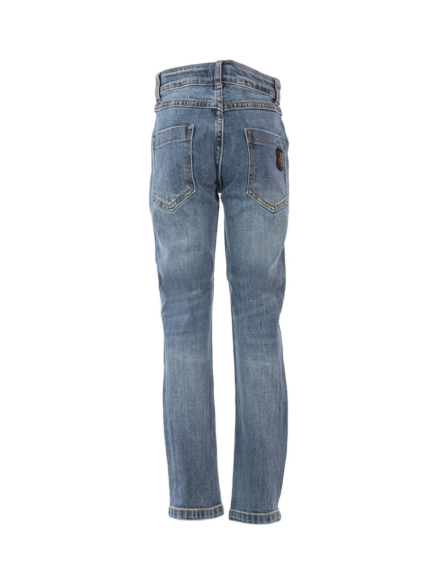Jeans in denim lavaggio scuro gamba dritta e stretta RW457 DNM Refrigiwear 