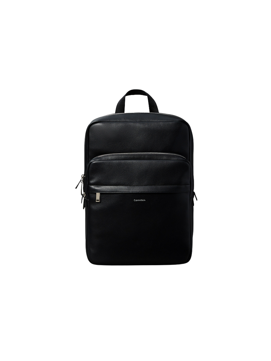 Zaino quadrato Calvin Klein nero slim micro martellato LV04D3156G UB1 Calvin Klein 