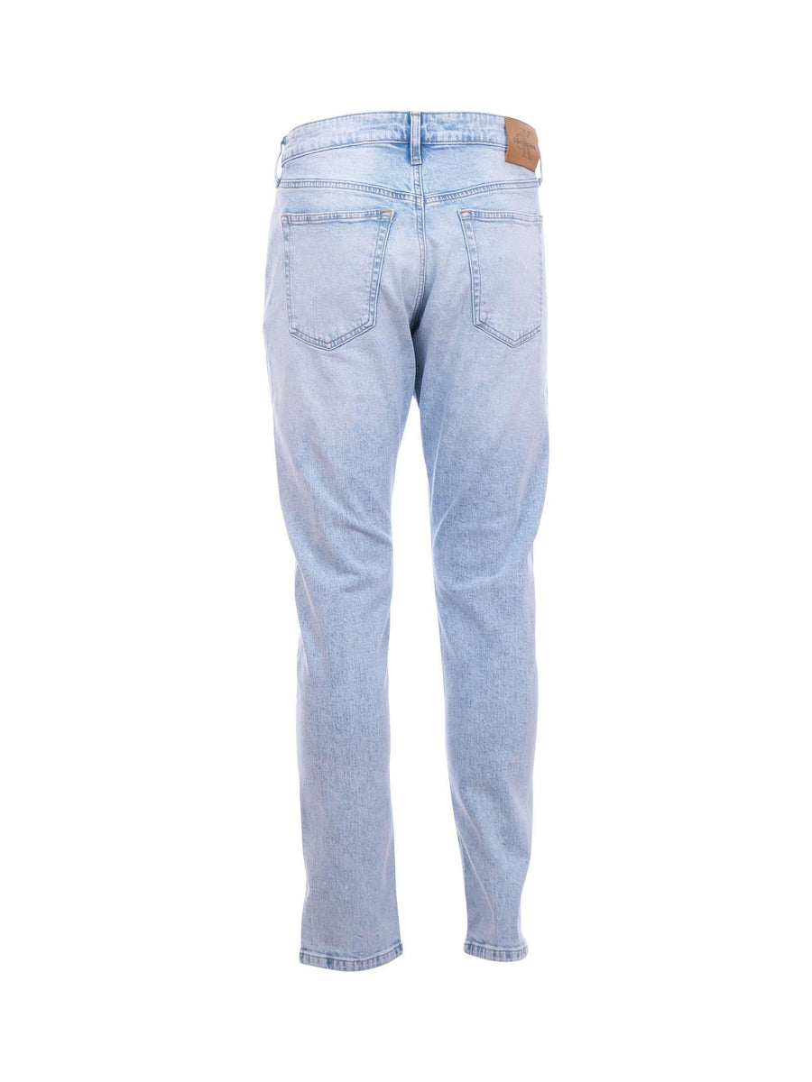 Jeans slim tapered Calvin Klein azzurro J30J327151 1AA Calvin Klein 