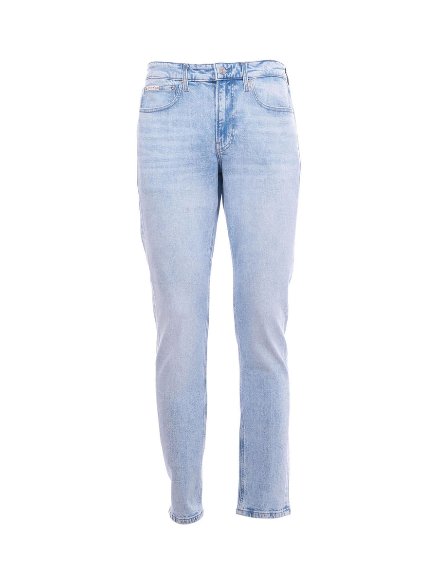 Jeans slim tapered Calvin Klein azzurro J30J327151 1AA Calvin Klein 