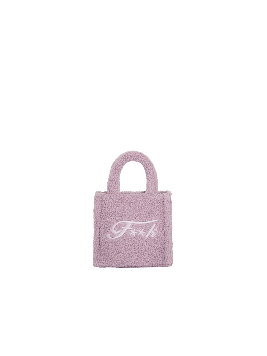 Borsa mini Fk rosa teddy con logo a contrasto FA25-WW0010LC UNI Fk 