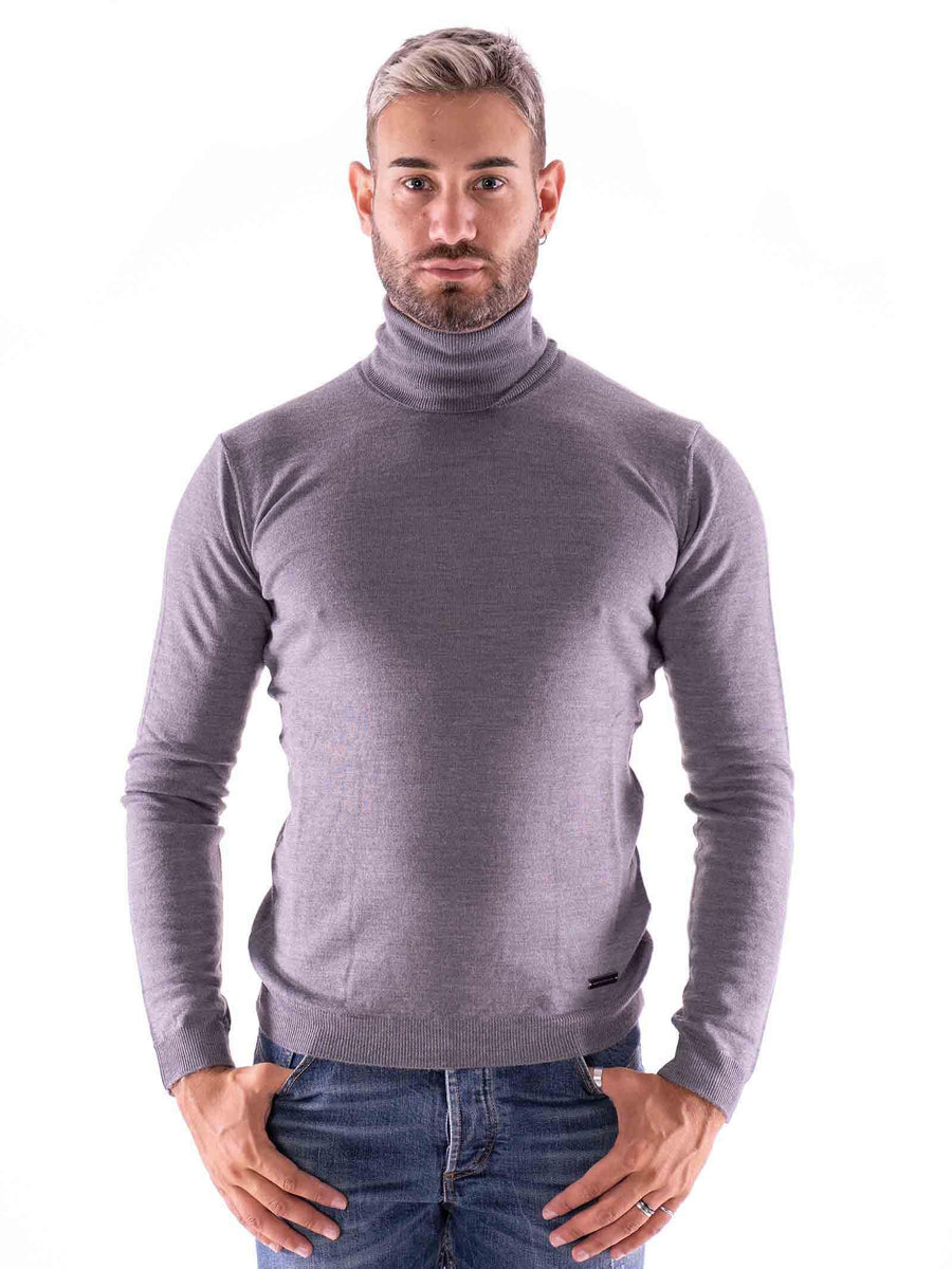 Dolcevita grigio chiaro Alessandro Dell'acqua AD0085DT2024 72 Alessandro Dell'Acqua 