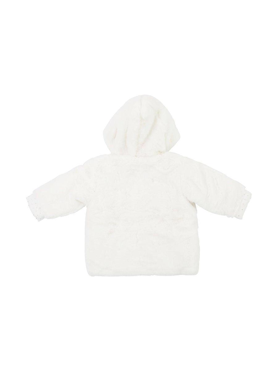 Cappottino in pelliccia bianco Y06027 AVO Carrement Beau 