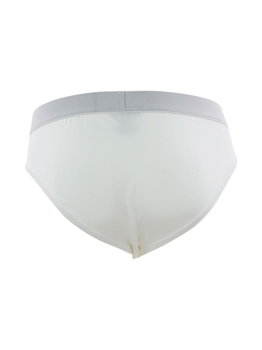 Slip bianco con vita logata D9L61420 100 Dsquared 