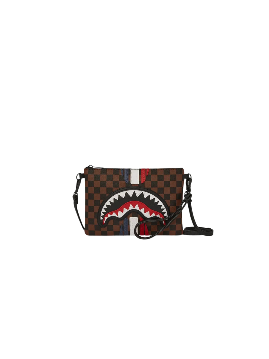 Pochette "machine francaise" Sprayground marrone 910B7493 NSZ Sprayground 
