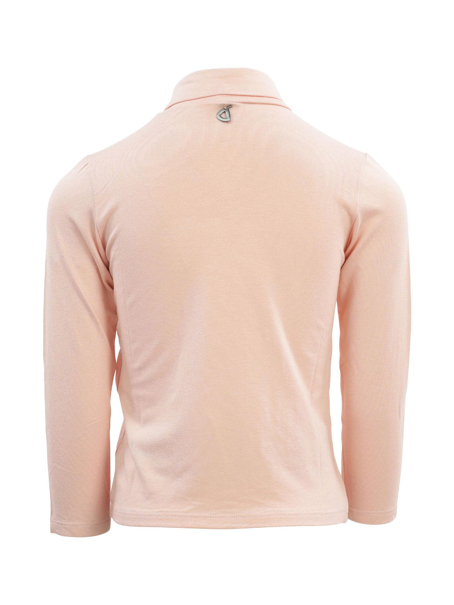 Maglia dolcevita rosa LW03032G42 3312 Dixie Kids 