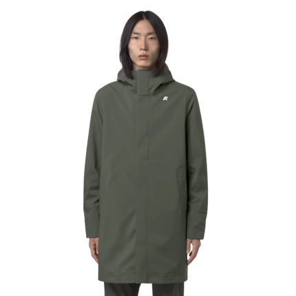 Giubbino "Thomas Bonded" K-Way verde K7126WW AF0 K-WAY 