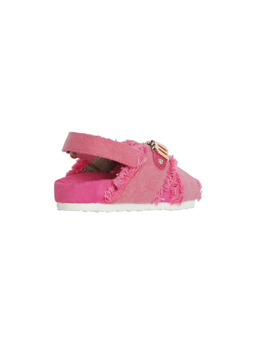 Sandalo criss cross rosa SK631001K RWFUX Mou 