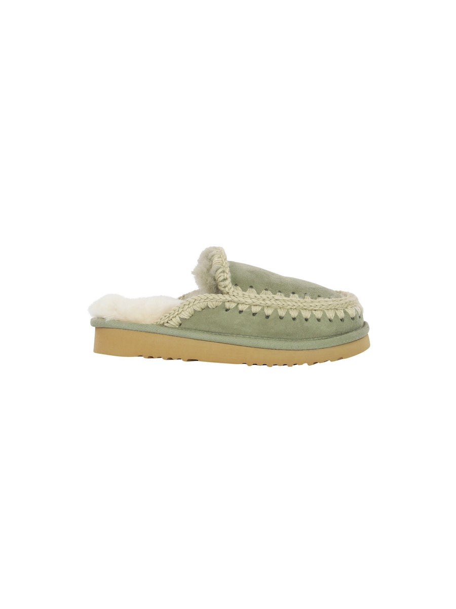 Mou Eskimo slipper grigio e panna FW101125A LOAK Mou 