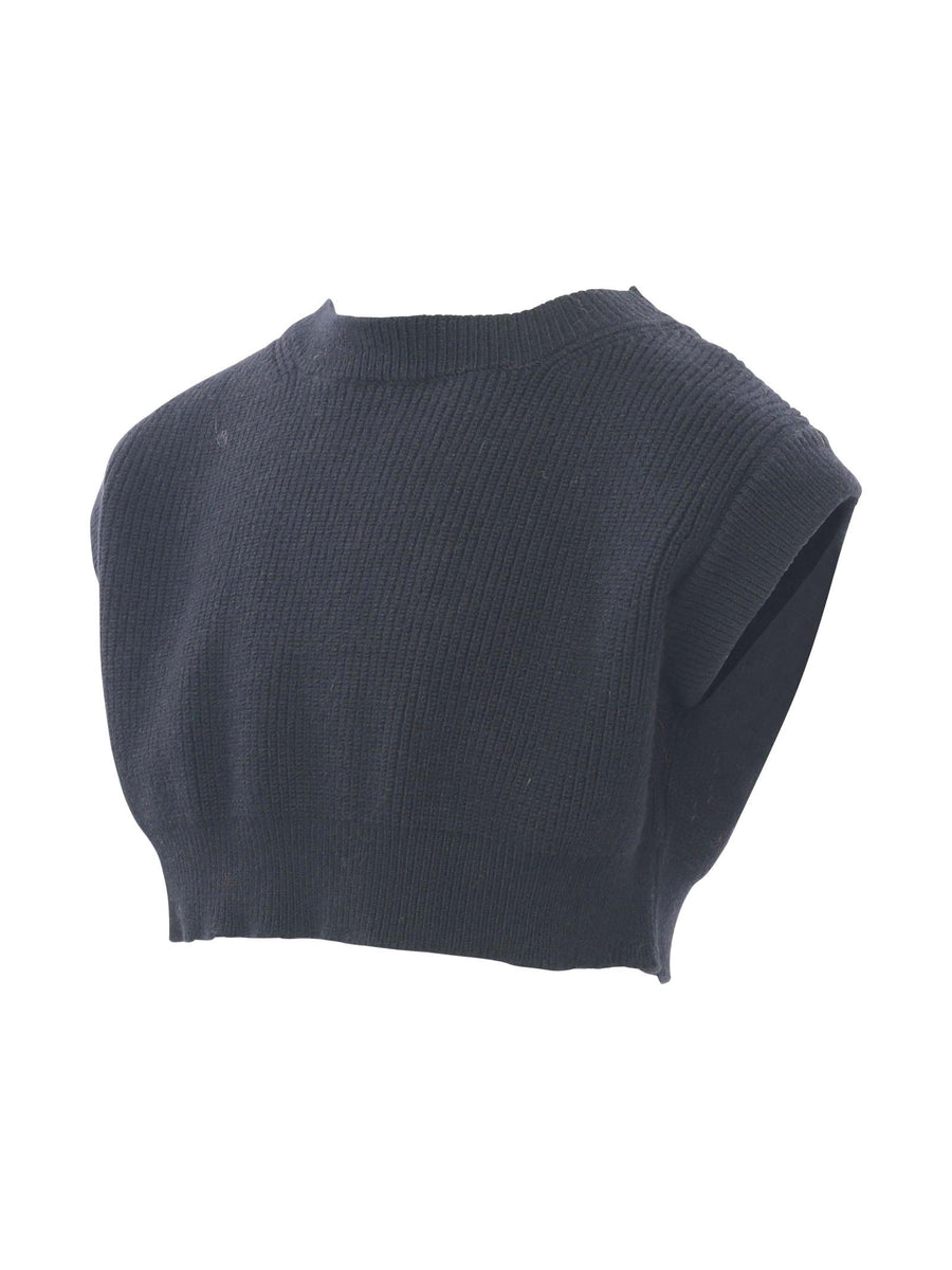 Maglioncino gilet cropped NB10230G41 3901 Imperial Kids 