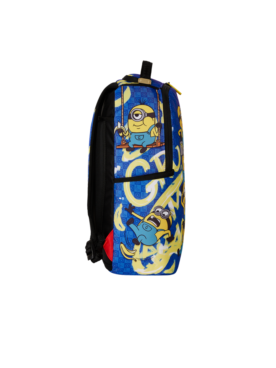 Zaino "Minion Banana Mayhem" Sprayground blu con stampa minions all over 910B7738 NSZ Sprayground 