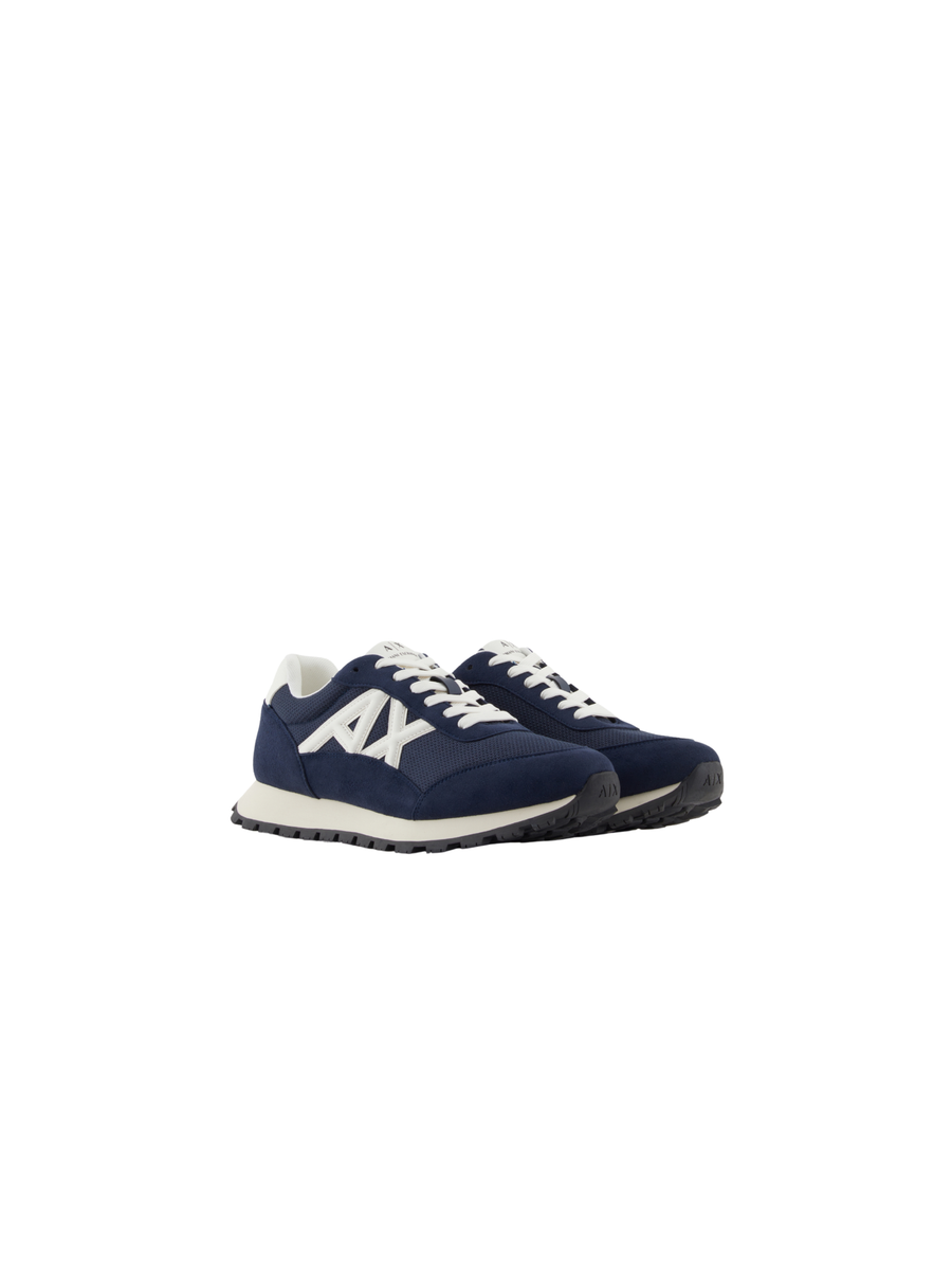 Sneakers Armani Exchange blu con logo AX a contrasto XM001960 MC005 Armani Exchange 