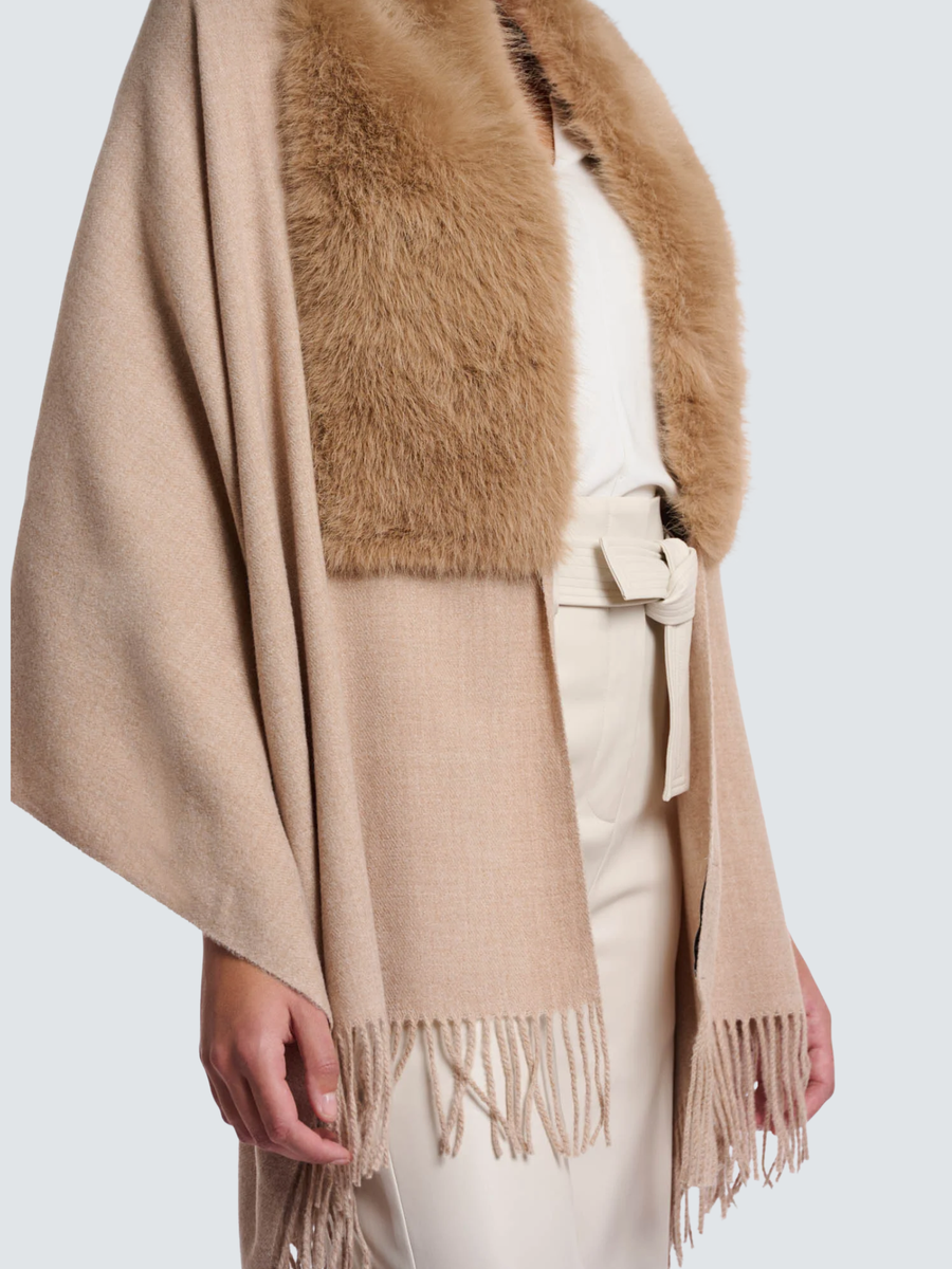 Poncho "Wendy" Rino & Pelle beige Wendy.7002511 Beige Rino & Pelle 