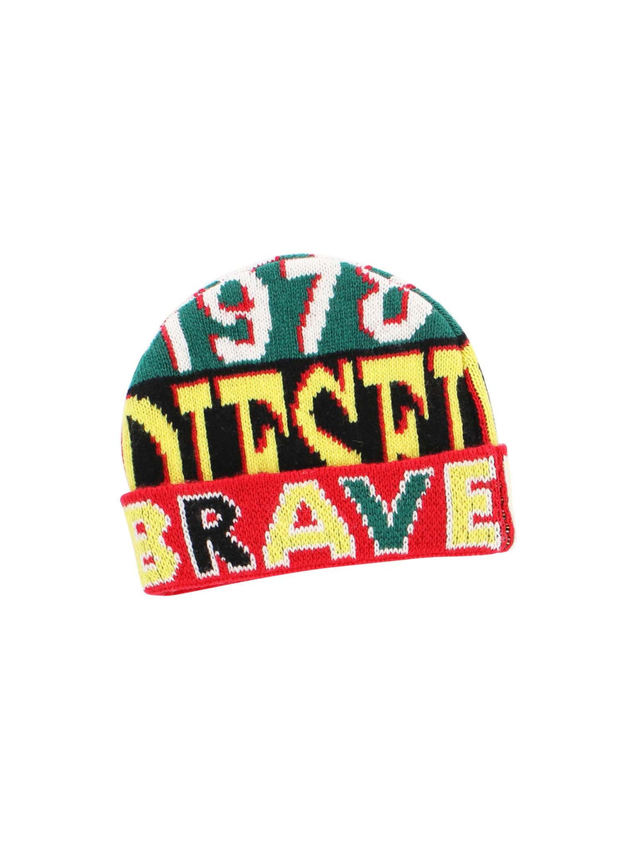 Cappello verde dal design colour block K00445KYAWE K90 Diesel 