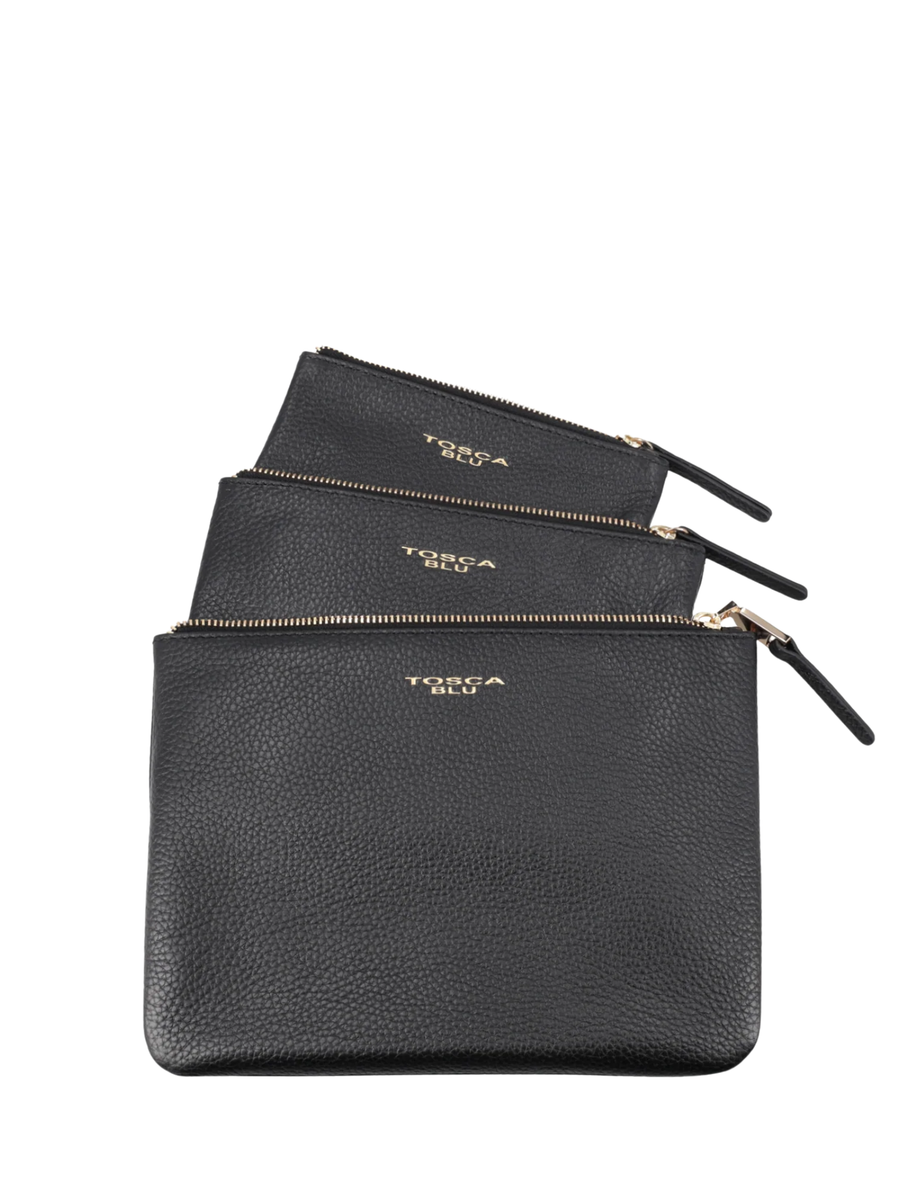 Pochette "Lily" Tosca Blu nera TF257B156 C99 Tosca Blu 