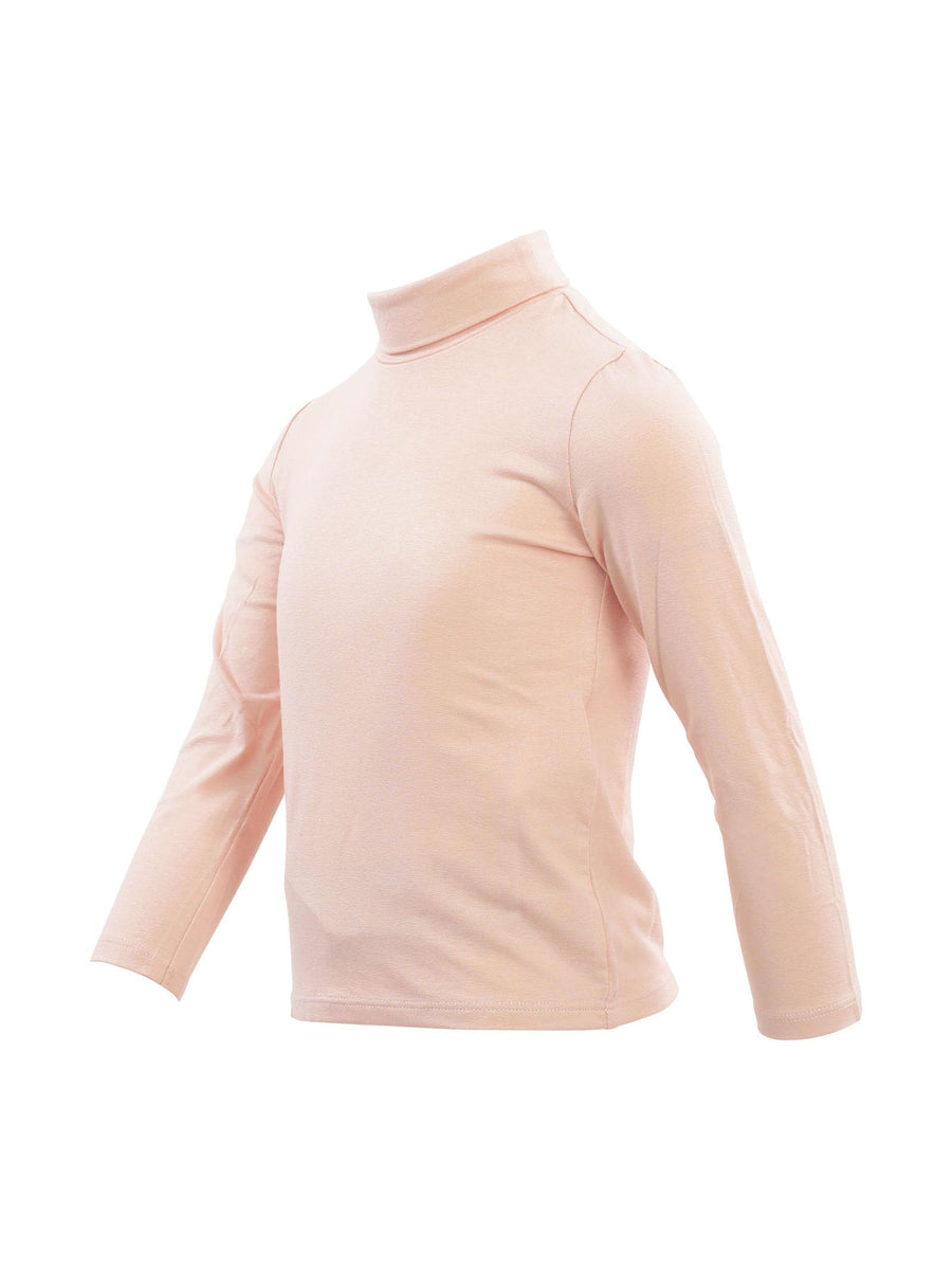 Maglia dolcevita rosa LW03032G42 3312 Dixie Kids 