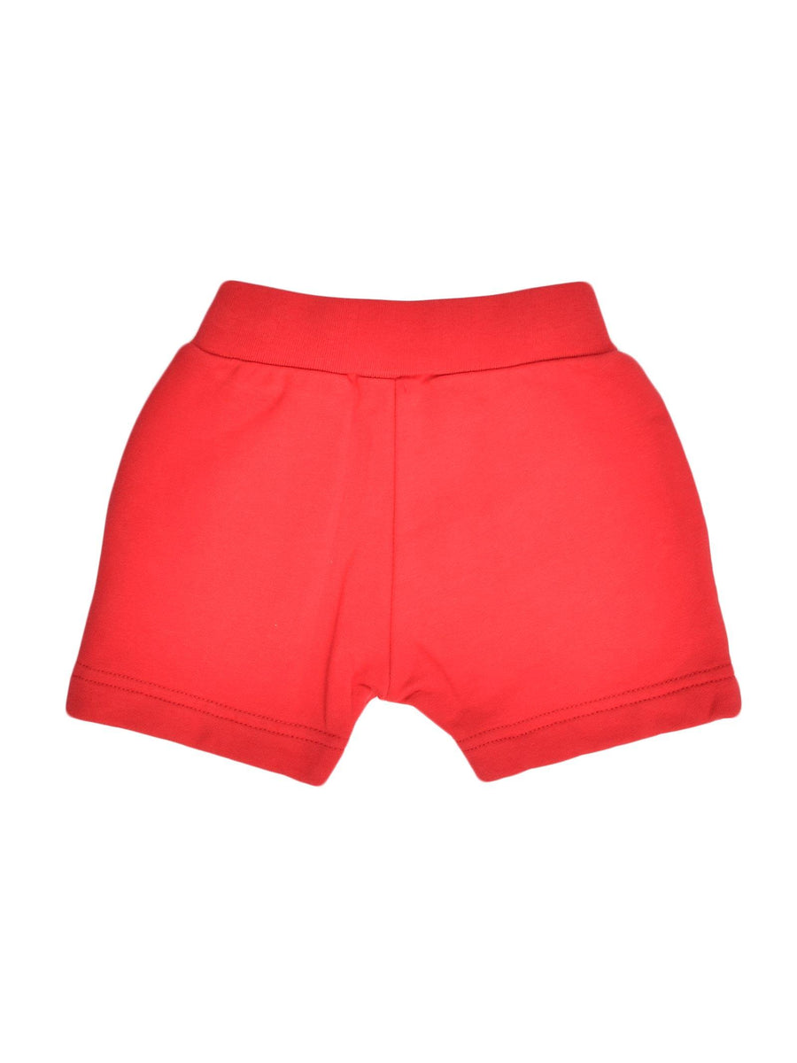Shorts rosso giallo con stampa DQ0839D0017 DQ405 Dsquared 