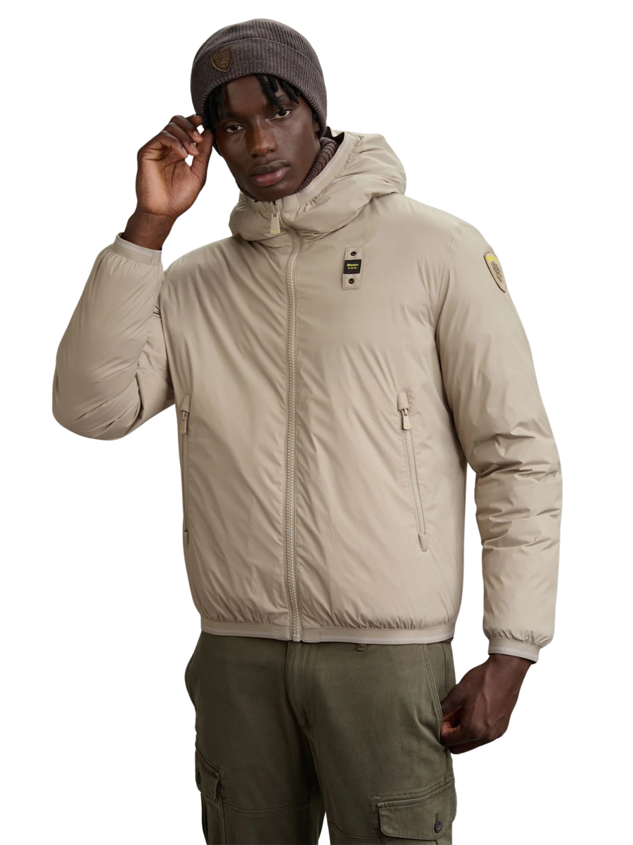 Giubbino reversibile termosaldato "Donald" Blauer beige BLUC06141 907GG Blauer 