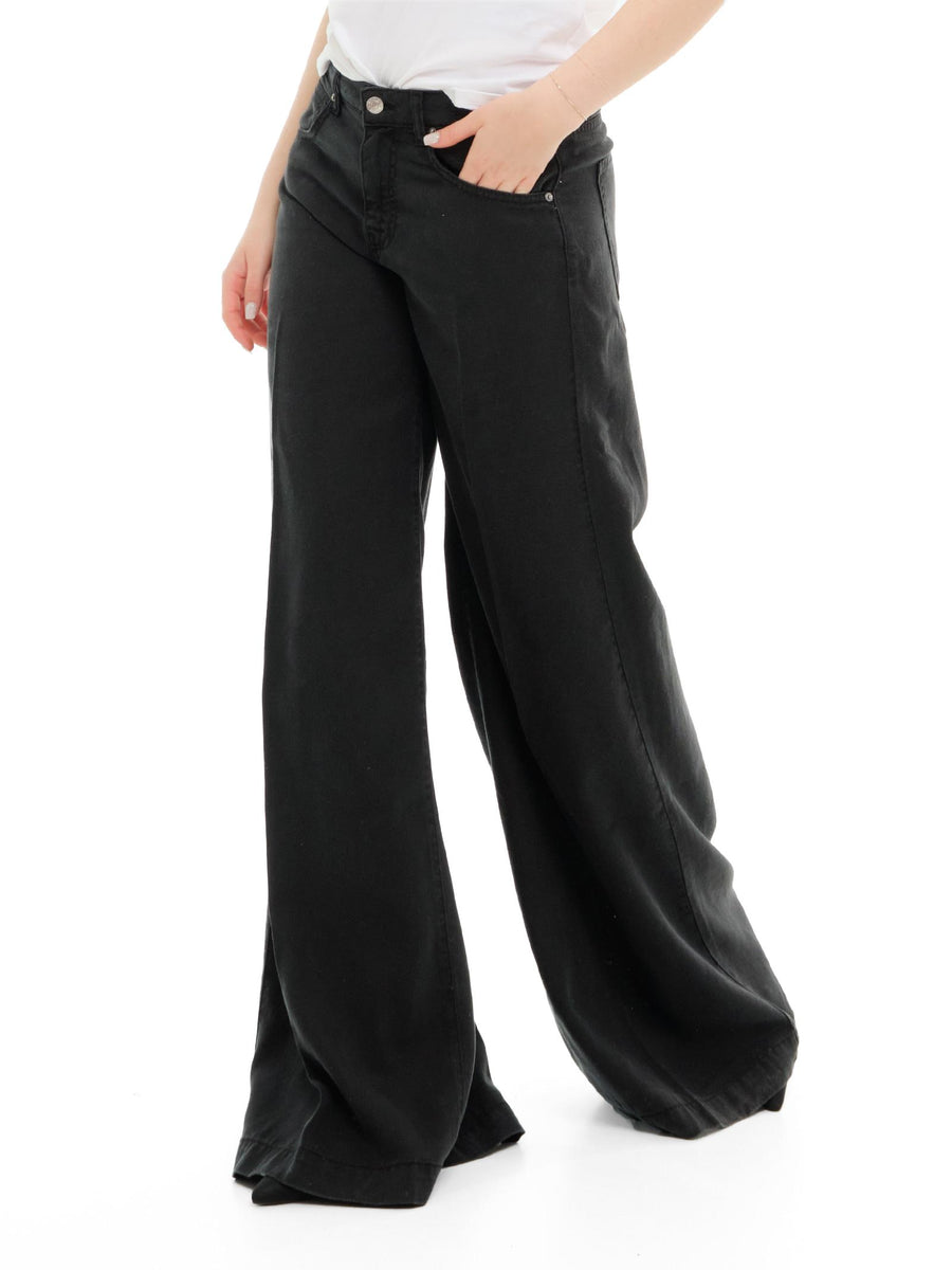 Jeans "madison" Vicolo nero con piega DD5043 NERO Vicolo 