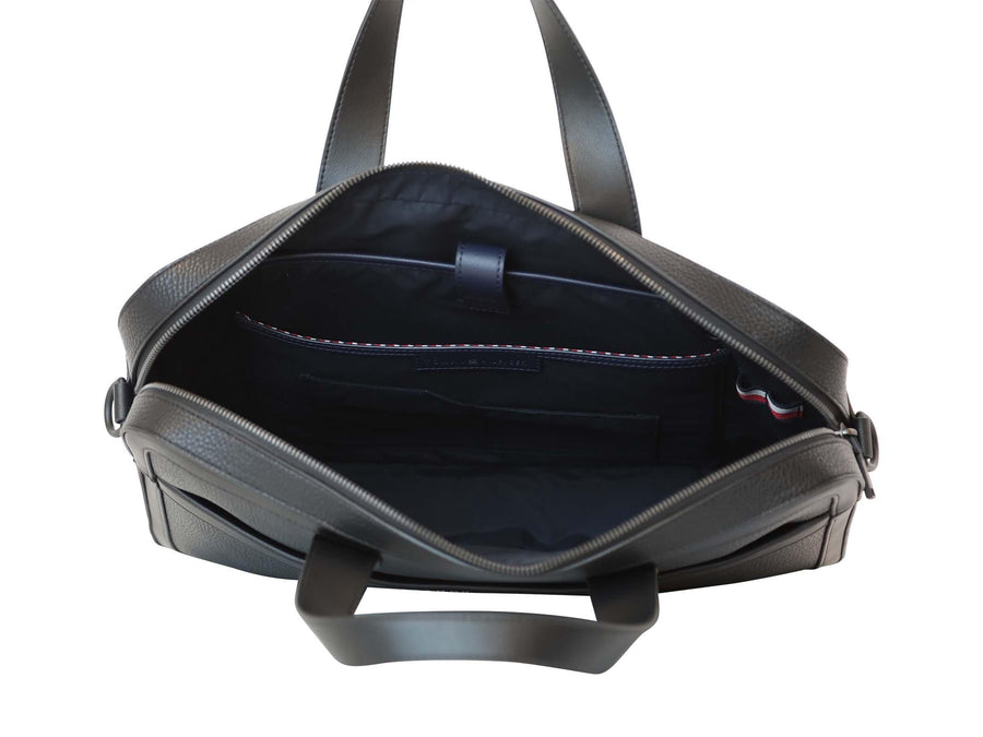 Borsa per laptop con bandierine ripetute AM0AM09150 BDS Tommy Hilfiger 