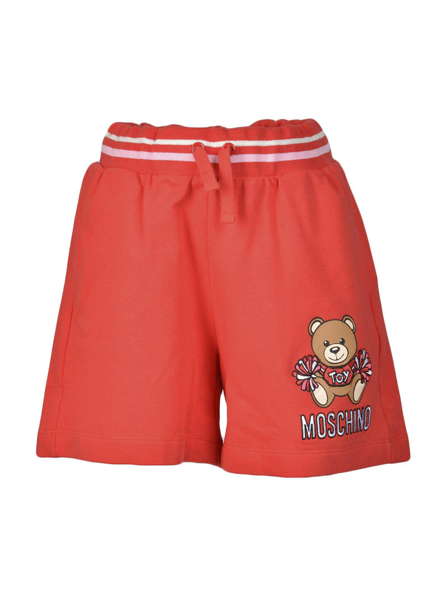 Shorts rosso Teddy Cheerleader HCQ002LDA12 50109 Moschino 