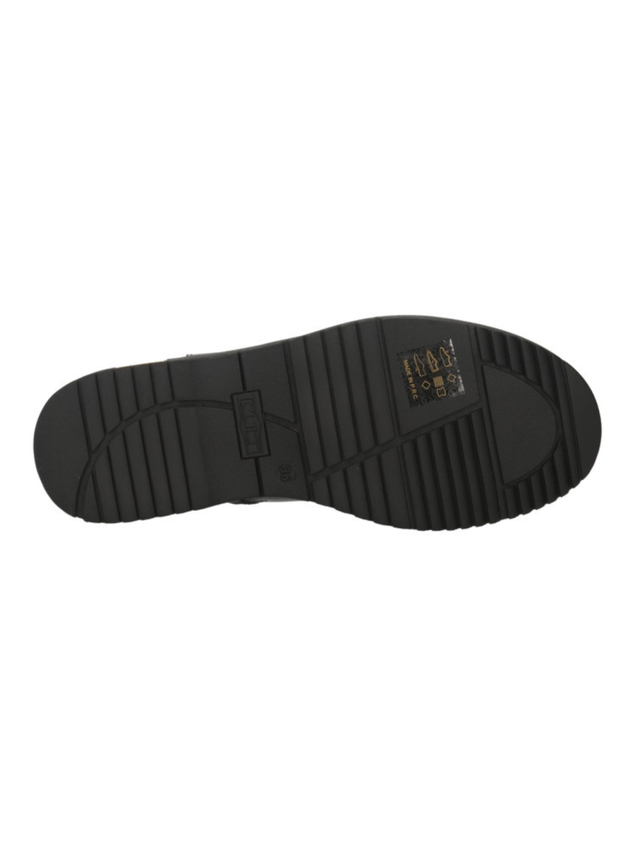 Stivaletto in ecopelle nero con zip laterale CLJ000900 BLK Cult 